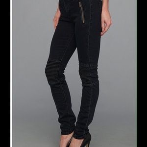 Hudson Stark Moto Jean dark blue size 30 NWT